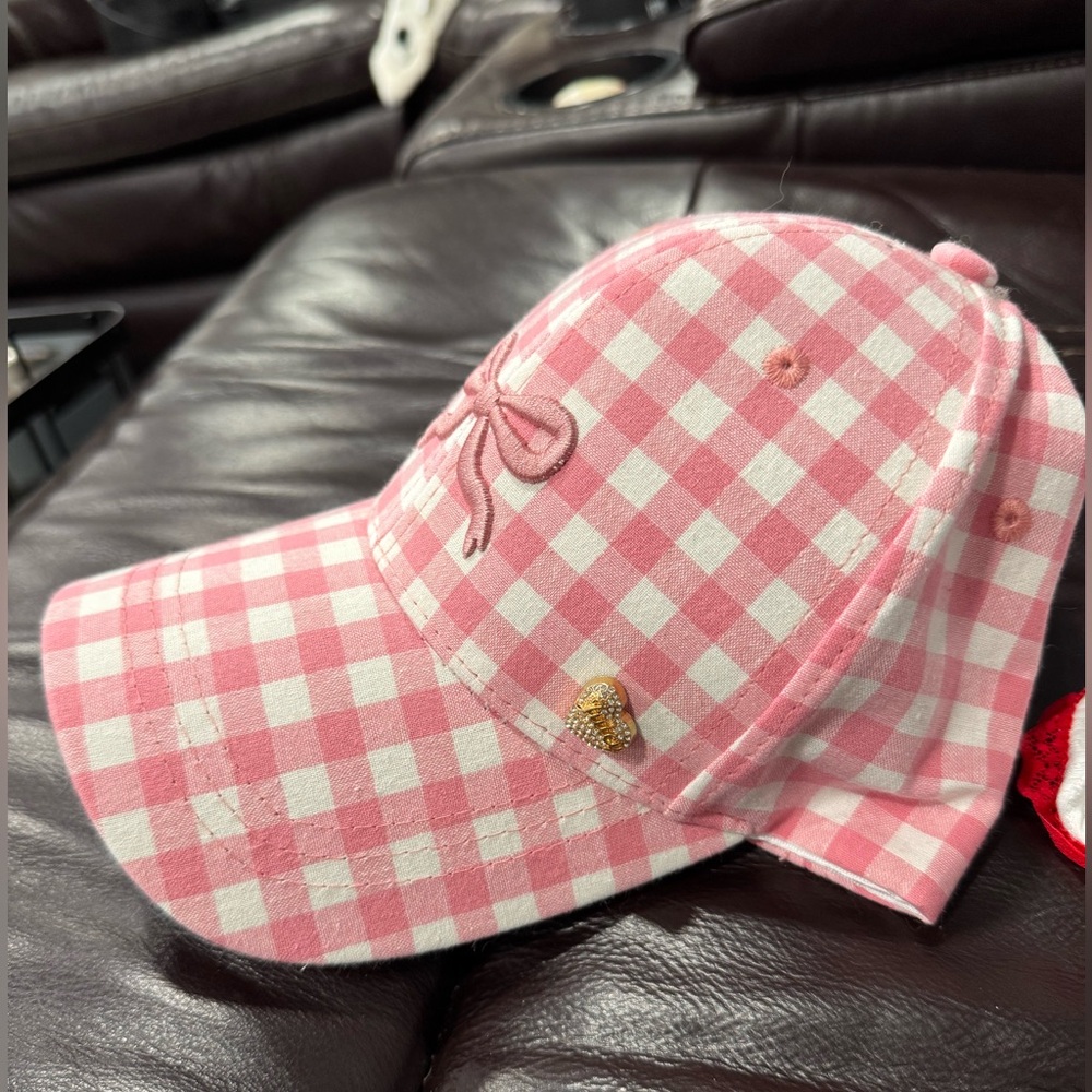 Juicy Couture Gingham Pattern Hat